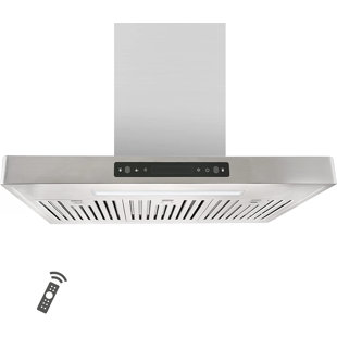 Hotte murale à conduit 36" 800 cfm