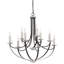 Lustre empire 9 lumières de style bougie Siavash