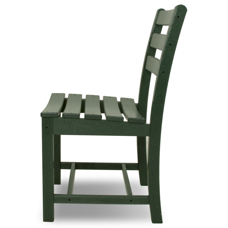 Chaise d'appoint de salle à manger POLYWOOD Monterey Bay, Vert foncé