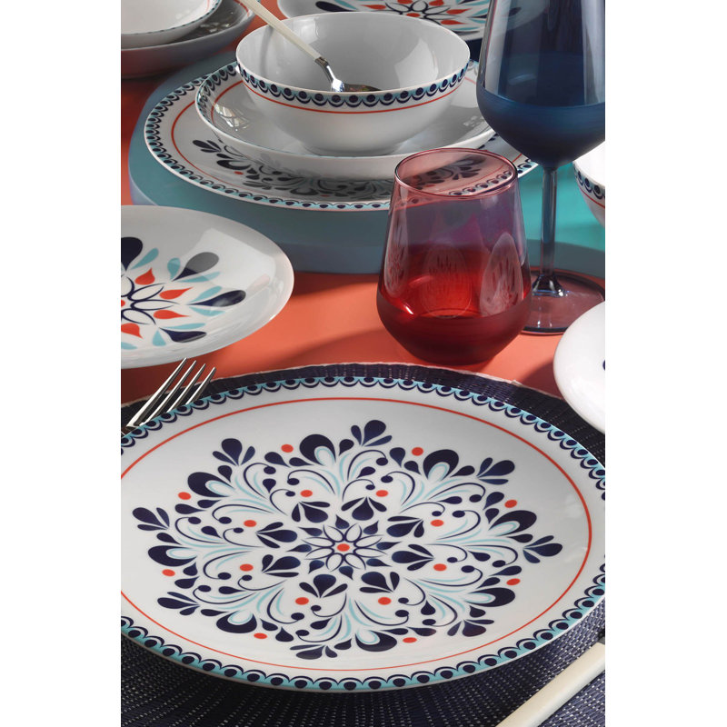 Ashwaq Dinnerware Set 24 Piece - Service for 6
