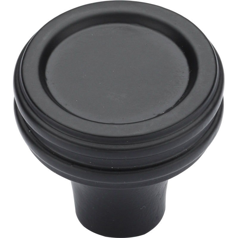 Mateo Knob, Matte Black, 1.5