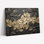 «Gallery Wrap», art mural sur toile pour le salon, la chambre à coucher, le bureau ou le vestibule - décoration murale décorative avec motif de feuilles