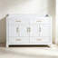 Meuble-lavabo de salle de bain, armoire de rangement abondante - 4 portes à fermeture douce et 4 tiroirs (excluant le lavabo en céramique)-133039546