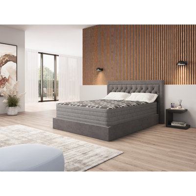 12" Foam Mattress With Cooling Ice Cover And Long-lasting Comfort Full Size For A Comfortable Sleeping Experience