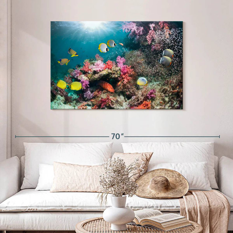 Andaman Sea Life, H 30 po x l 45 po