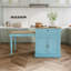 Îlot de cuisine 78,74 po en bois massif avec table de salle à manger extensible et rangement, chariot de cuisine mobile avec roues verrouillables-366597789