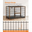 Metal Pet Crate with 1 Door-114985161