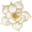 Holiday Magnolia Clip, 5 Inches
