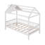 Lit simple en bois avec clôture-1824116077