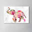 «Elephant Floral» par Oliver Gal - impression sur toile tendue-27615987-66976142