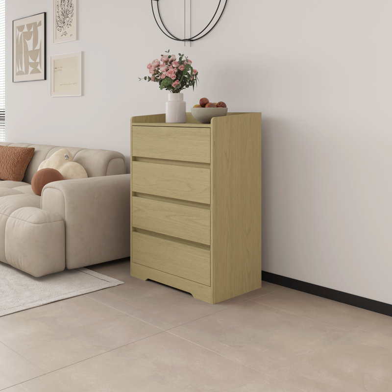 Romeon 4 - Drawer Accent chest, Wood