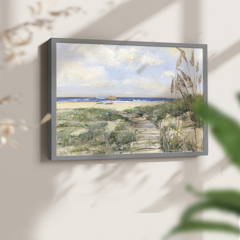 Summer Seas -Framed Print - Restickable