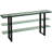 Kootenai 56'' Glass Top Console Table