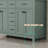 48" Double Bathroom Vanity Base Only, Sink not Inlcuded-102144803