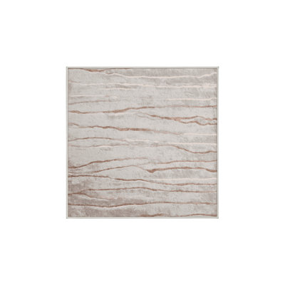 Tapis beige lavable à la machine