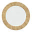Miroir mural rond en corde tissé à la main, style rustique rustique, idéal pour le salon, la chambre à coucher et la salle de bain-1258895323