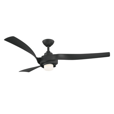 Ventilateur de plafond intelligent à DEL 60 po Kurve