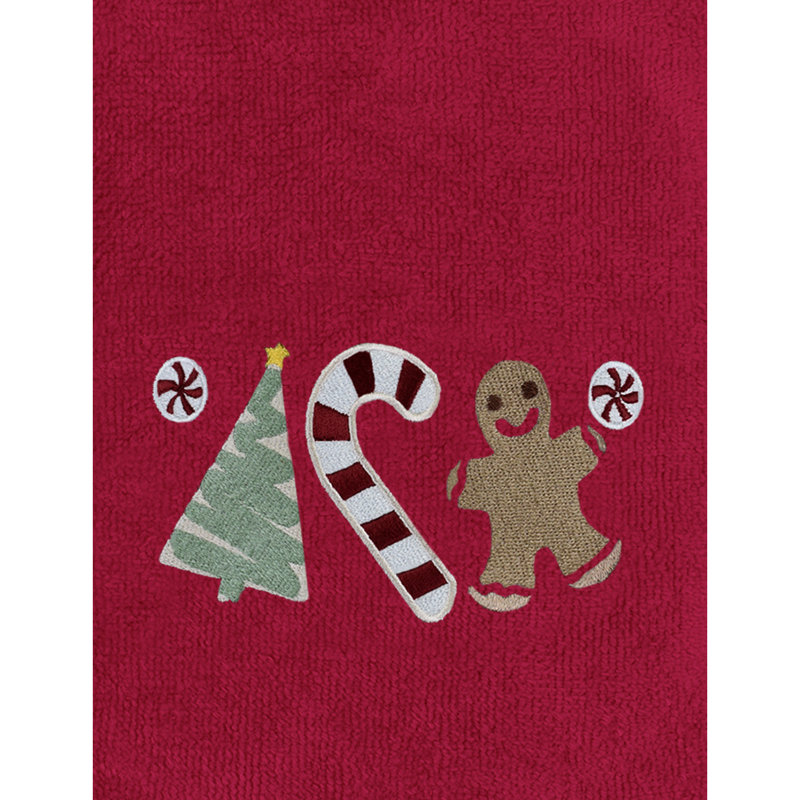 Cotton Tea Towel Kitchen Towel, Red