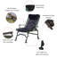 Chaise longue de camping, chaise de camping inclinable pliante portative avec dossier réglable-836465895