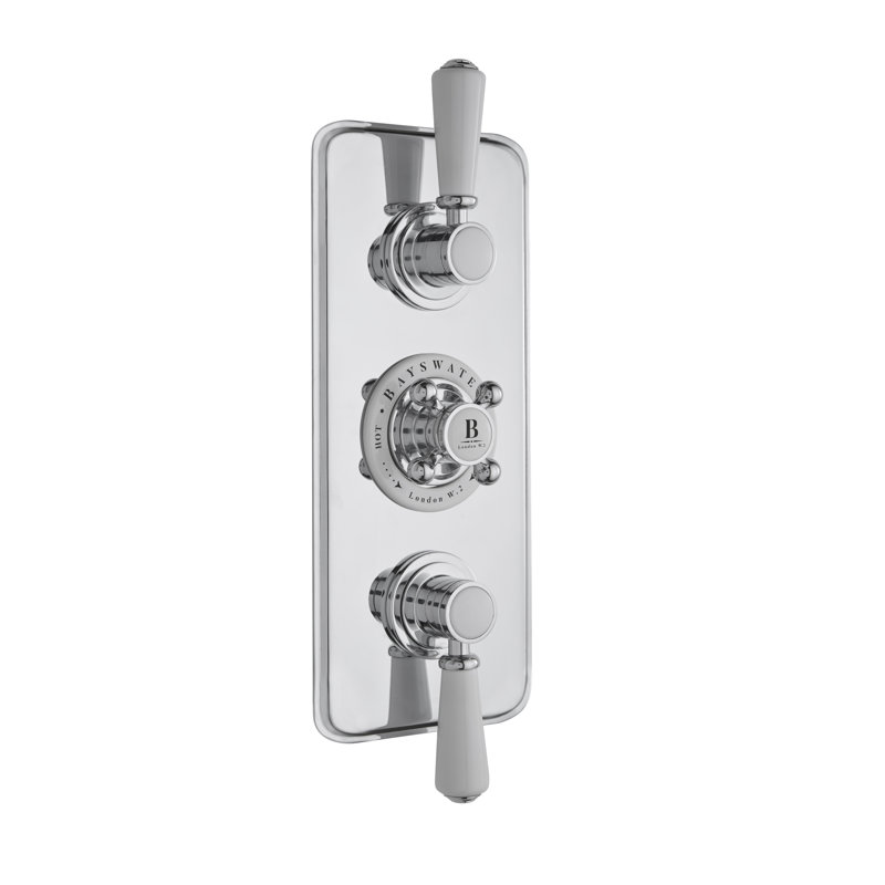 Triple Concealed Thermostatic Shower Valve