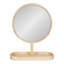 Miroir de table Ashten 17 po x 21 po avec cadre naturel