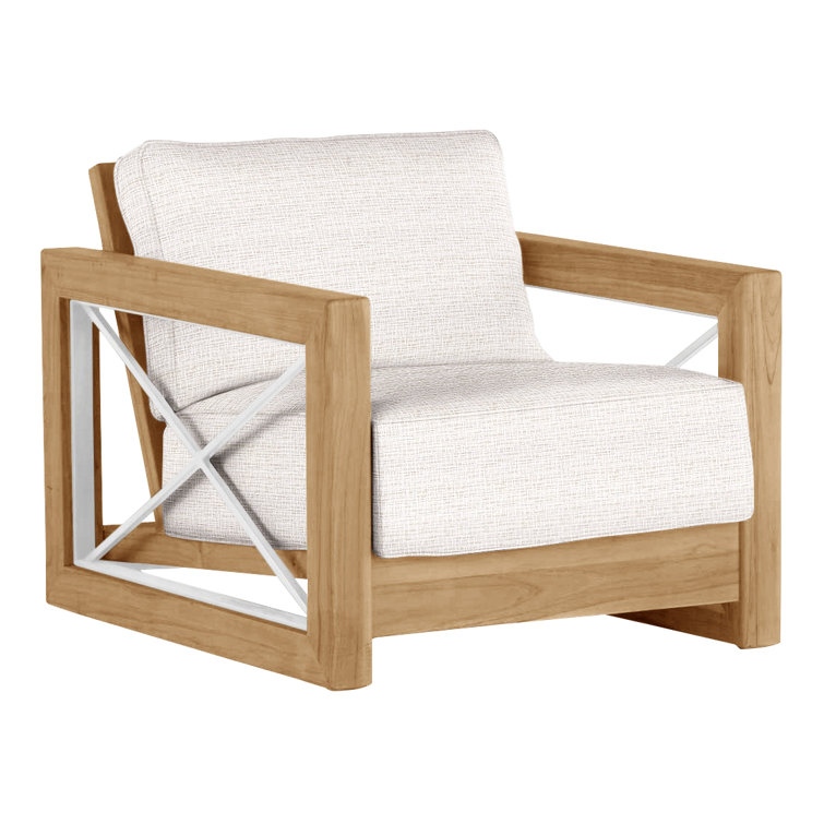 Malta Teak Outdoor Lounge Chair