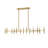 Mazelina 26-Light Dimmable Modern Linear Chandelier 