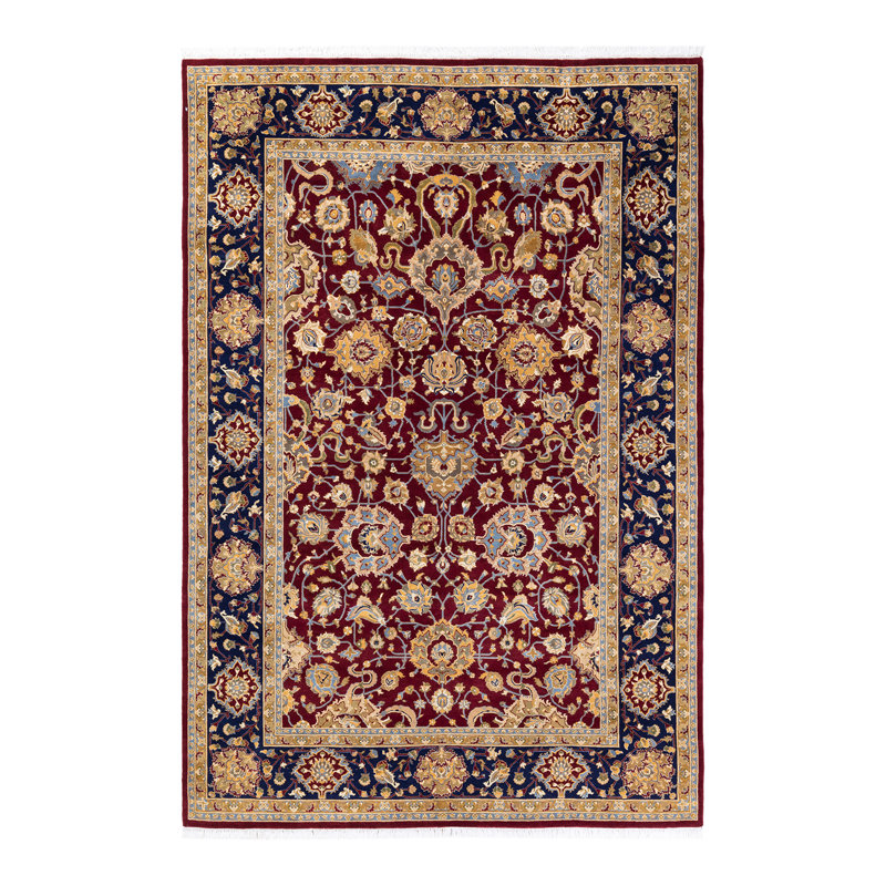 Classic One-of-a-Kind 6' 1" X 9' 0" Hand Knotted Area Rug