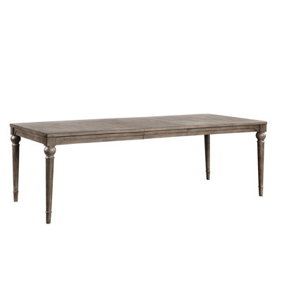 Rectangular 72 Inch Dining Table, Expands To 90 Inches, Vintage , Poplar, 8 Seating Positions For You Decide - Poplar & , Rectangular, People