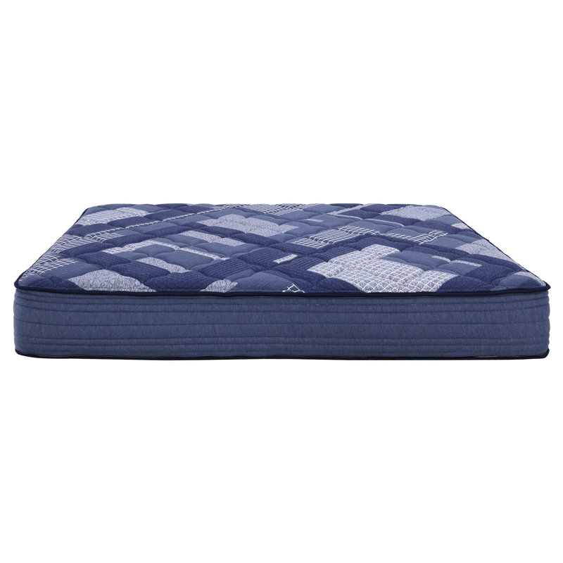 Matelas double de 10 po avec pochette, mousse à mémoire de forme, couches et style d'expédition compressé