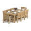 Devon Outdoor 9 - Piece Teak Dining Set
