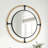Nautical Round Wall Hanging Decorative Mirror With Rope Coastal Decor Mirror