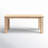 Morones 94" Teak Wood Dining Table-1449963582