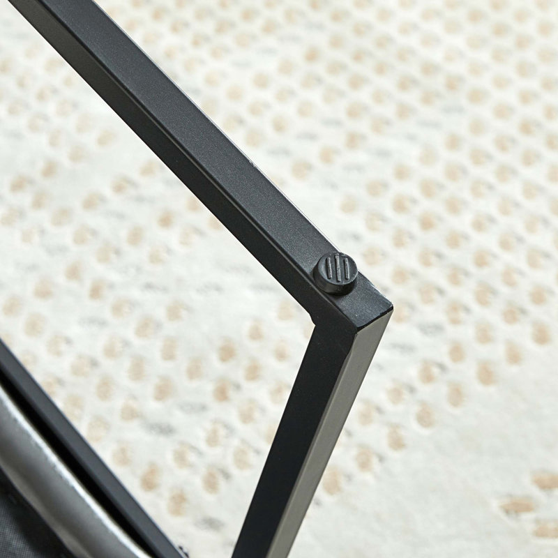 Chaise de salle à manger rembourrée Dhapu, Gris clair