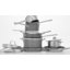 Calphalon Premier Space Saving 12" Space Saving Round Non-Stick Grill Pan