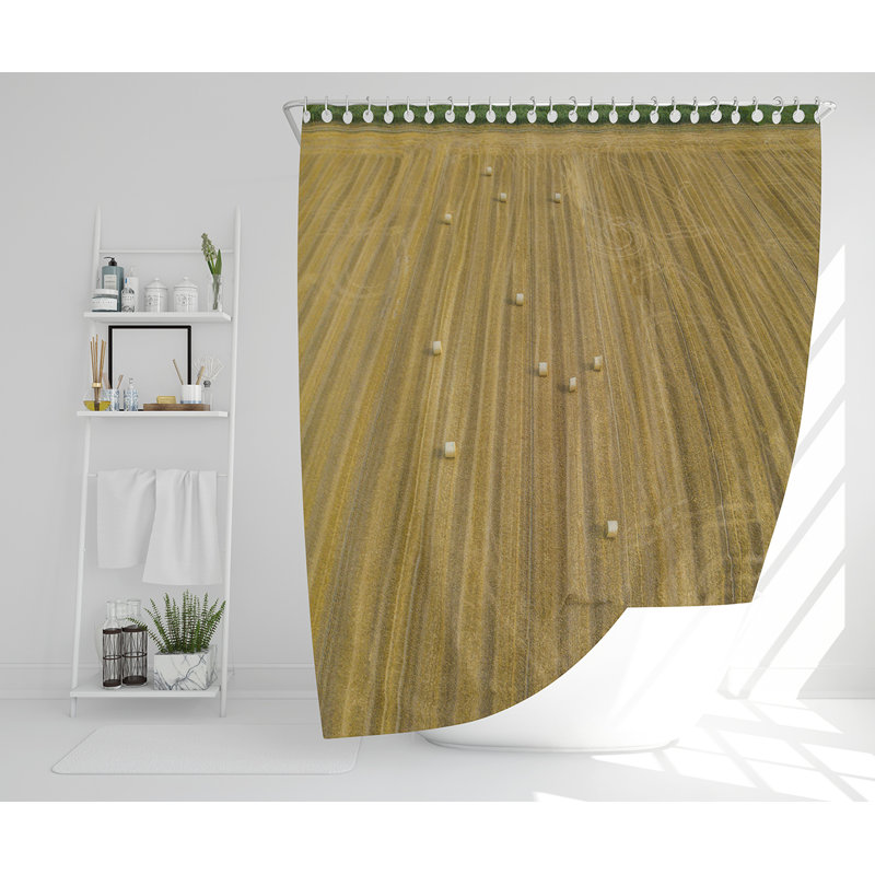 Eljin 13 Piece Polyester Shower Curtain Set
