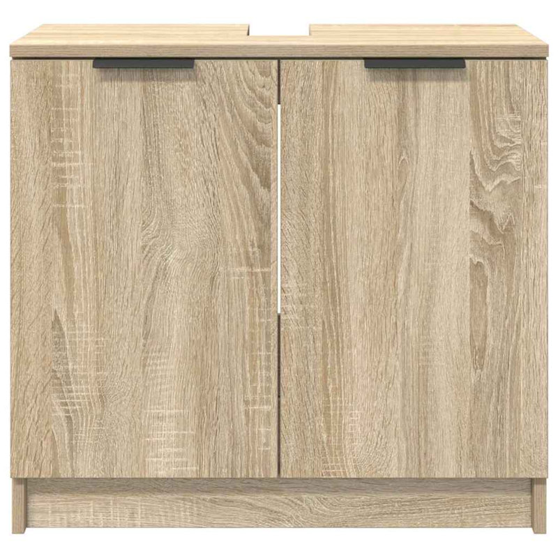 Freestanding Under Sink Cabinet, Sonoma Oak