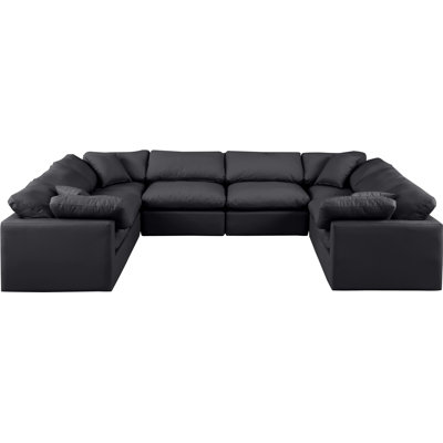 Itala Upholstered U-Shaped Sectional Reversible