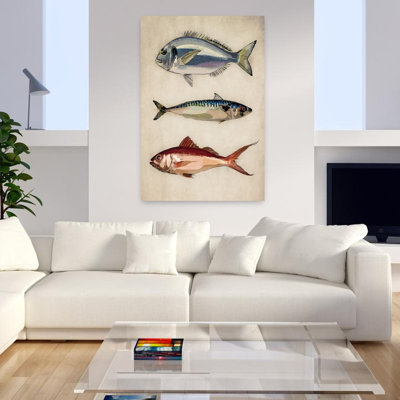 Trio d'océan, art classique de la mer