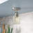 Tyringham Glass Semi Flush Mount-177580474