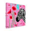 Art sur toile Huso «Zebra»-29763002