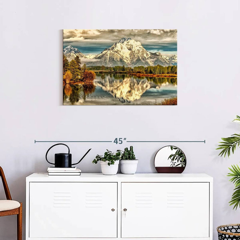Alvord Oxbow Bend Grand Teton, 20" H x 30" W