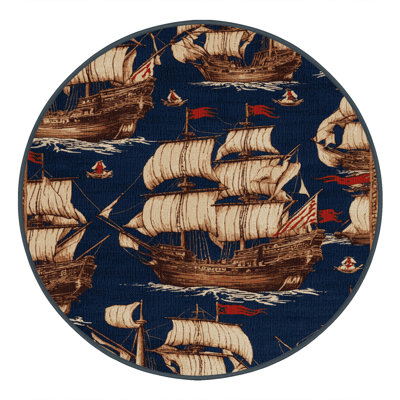  Tapis nautique lavable pirate