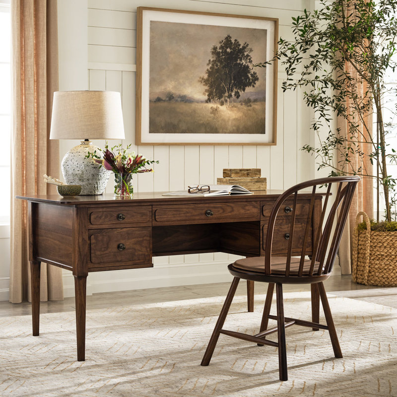 Hudson Valley Solid Wood Secretary Desk