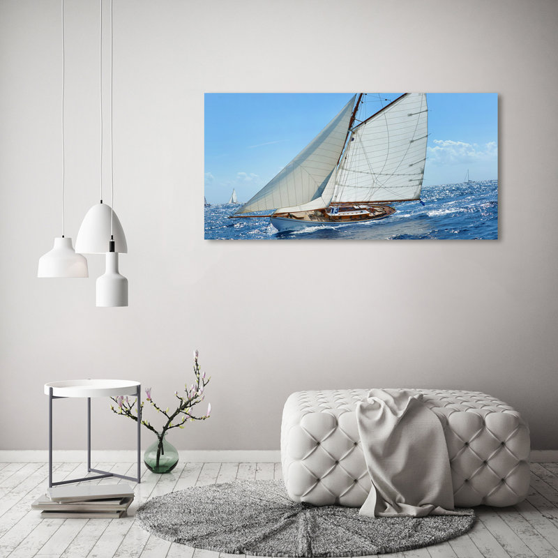 Yacht - Wrapped Canvas Print