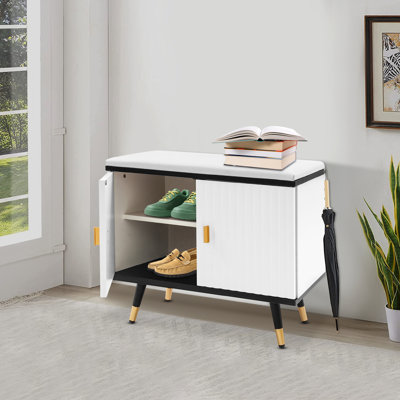23.6*12.6 In Shoe Storage Bench