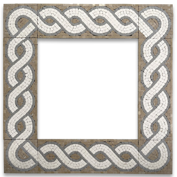 Azalea 4" x 12" Marble Mosaic Wall & Floor Tile