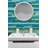 Premium Hand Painted 3" x 6" Straight Edge Glass Mosaic Subway Tile-38892947