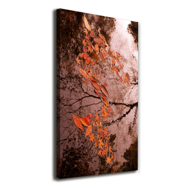 Autumn Leaves - Wrapped Canvas Print
