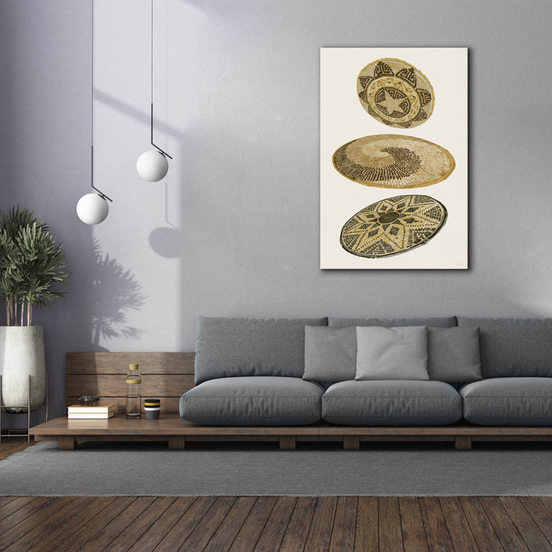 «Epic Graffiti» «Woven Plates» par Stellar Design Studio, art mural sur toile, 40 po x 60 po, H 60 po x l 40 po